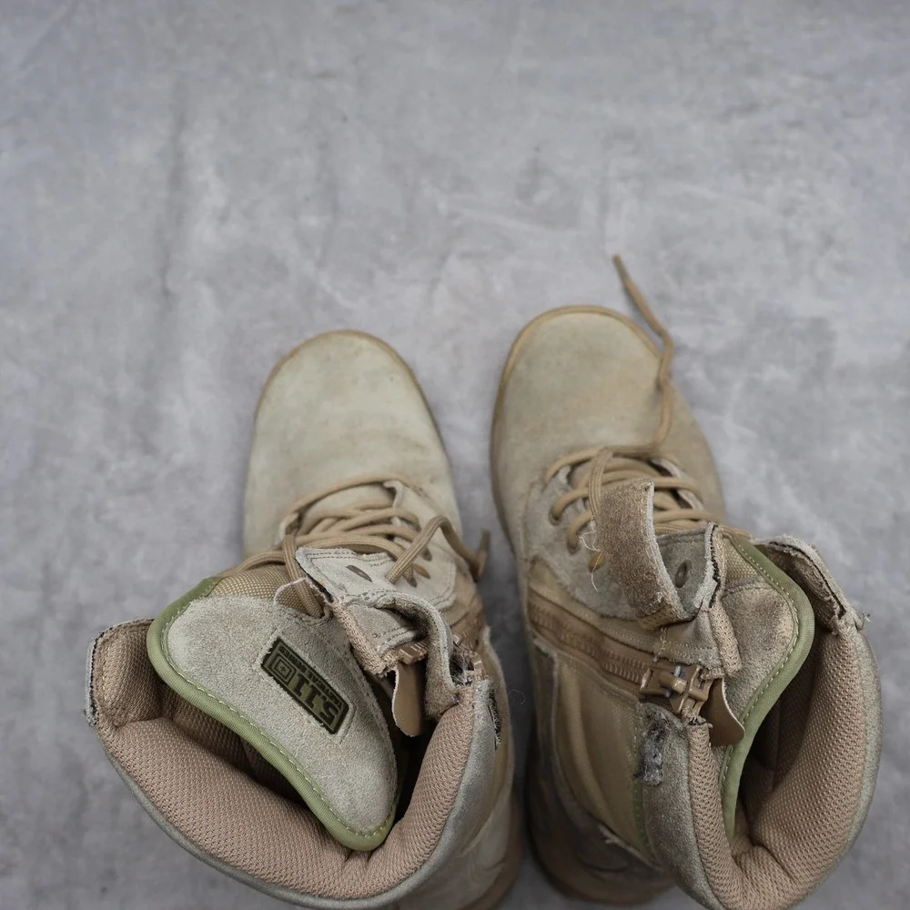 5.11 Tactical Series Mens 8 Boots Beige 8